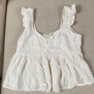 Summer top sleeveless shirt